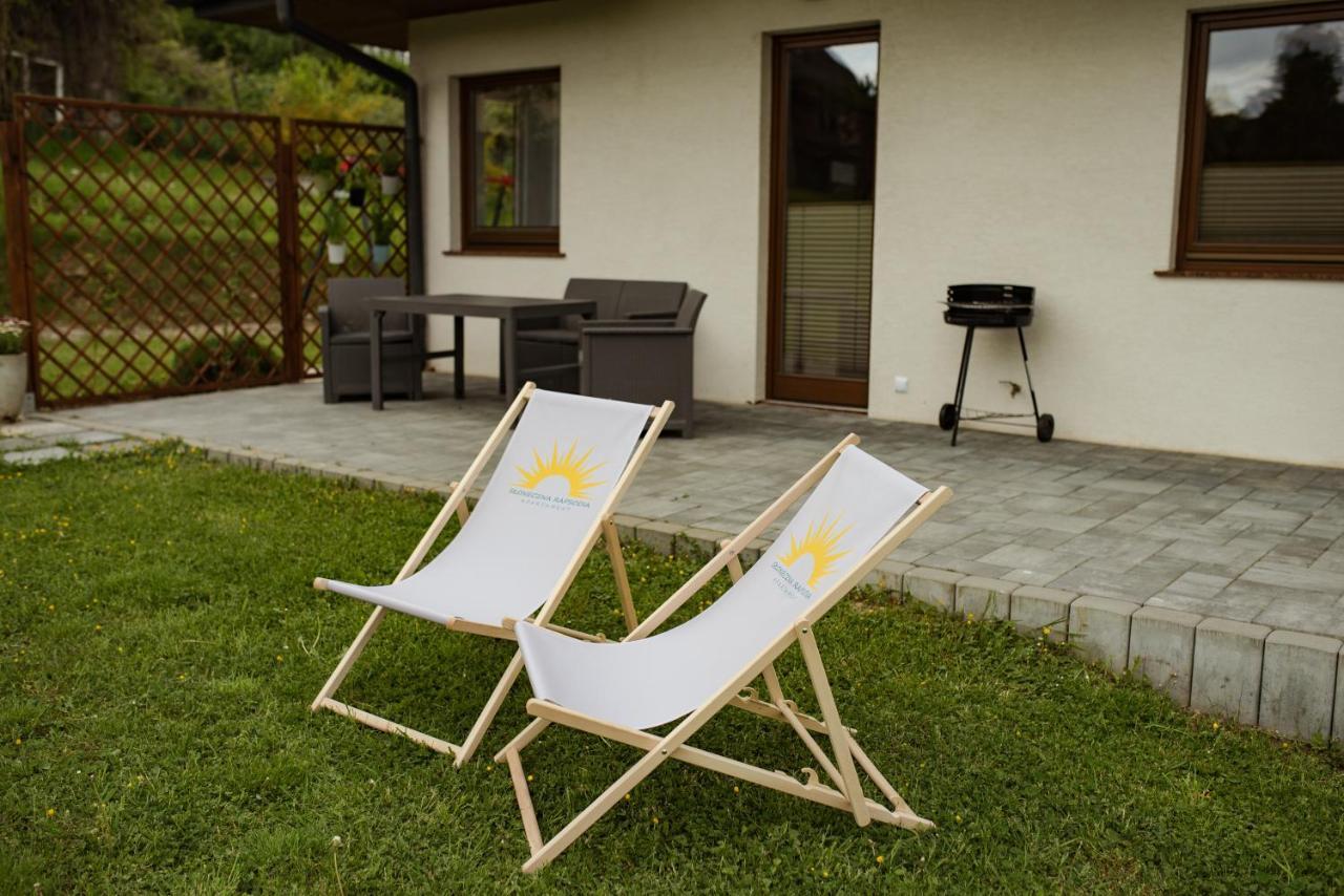 Apartament Sloneczna Rapsodia - Blisko Parku Zdrojowego - Piekny Widok - Ogrod - Taras Rabka Bagian luar foto